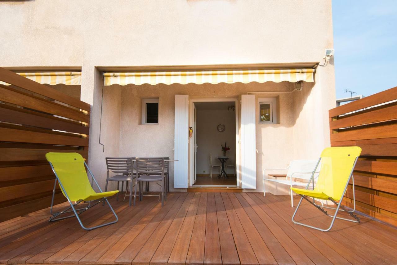 Villa "Les Cactees" Petite Residence De Tourisme Classee 3 Etoiles 昂蒂布 外观 照片